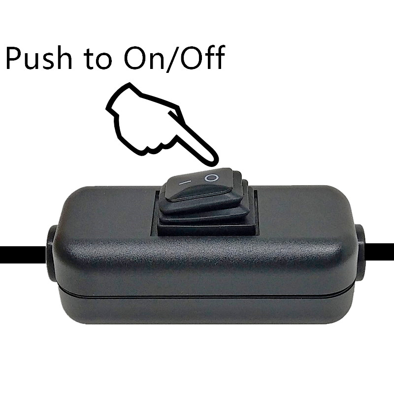 Prekidač s linijskim kabelom Vodootporan IP65 Otporan na prašinu Max AC100~250V 6A