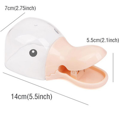 Plastična kašičica za hranu za kućne ljubimce Duckbilled Višenamjenska hranilica za mačke Kuhinjske mjerne žlice Posuda za kućne ljubimce Pribor za kućne ljubimce