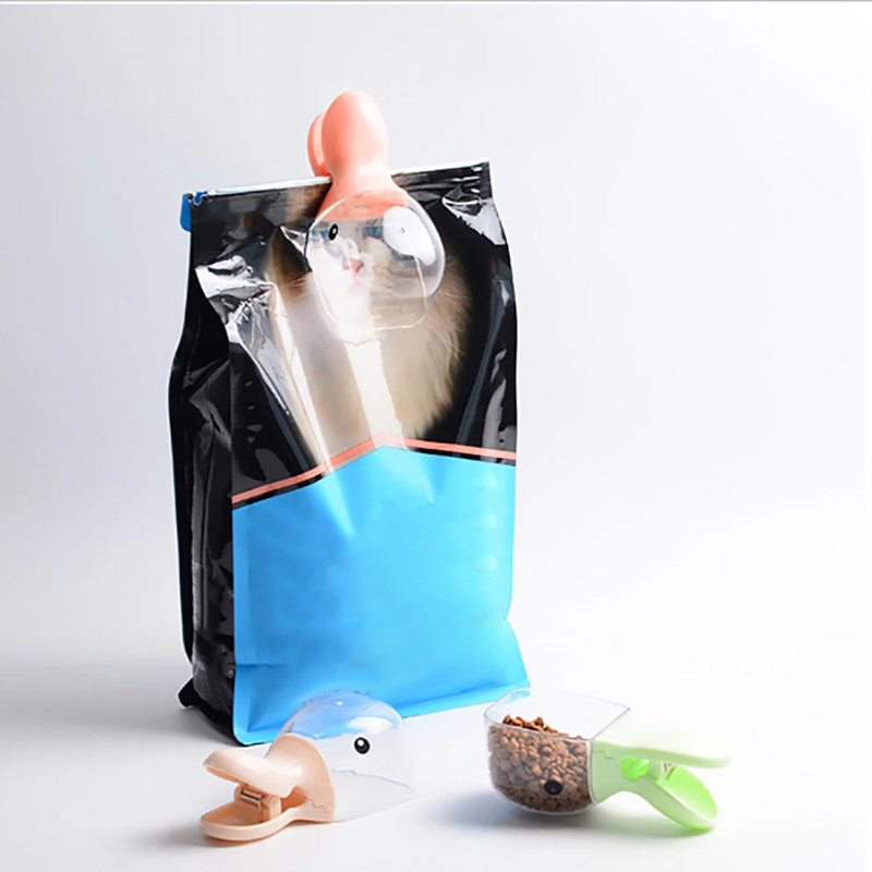 Plastična kašičica za hranu za kućne ljubimce Duckbilled Višenamjenska hranilica za mačke Kuhinjske mjerne žlice Posuda za kućne ljubimce Pribor za kućne ljubimce