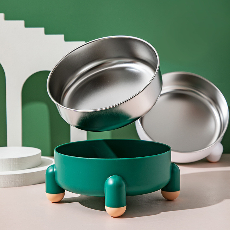 Zdjela za kućne ljubimce Visoka zaštita za vrat za noge Zdjela za pse od nehrđajućeg čelika za kućne ljubimce Zdjela za pseće hrane Zdjela za pse Umivaonik za pse Protukliznost Protiv sudara Oprema za kućne ljubimce