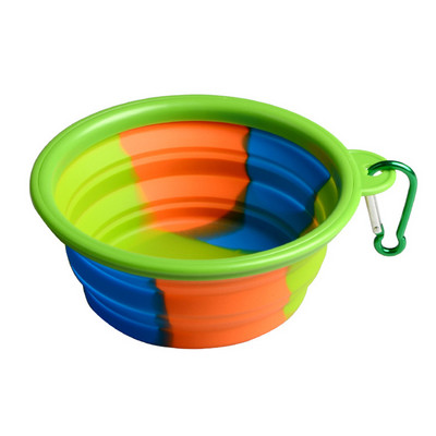 Kamuflažna zdjelica za kućne ljubimce u 9 boja s kopčom Posuda za hranu za vodu Hranilica za male pse Kućne bočice za hranjenje štenaca Potrepštine za pse