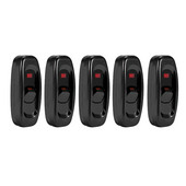 Paket 5 - DIY zamjenski svjetlosni kabel Inline prekidač za uključivanje/isključivanje LED indikator AC250V 10A