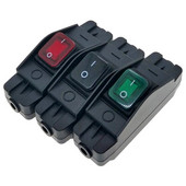 Sisseehitatud juhtmelüliti Tolmukindel veekindel IP65 Max AC/DC 250V 16Amp sisse/välja LED indikaator