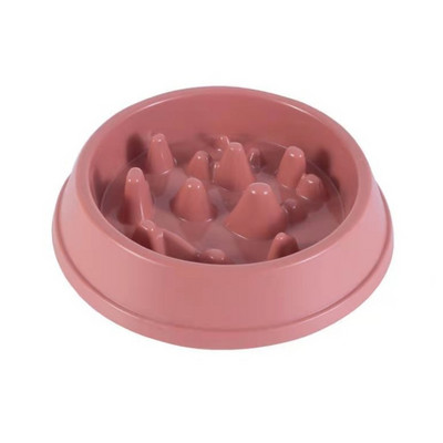 Jauns lolojumdzīvnieku suņu barošanas trauks, kucēns, palēnināts ēšanas padeves trauks, lai novērstu aptaukošanos.