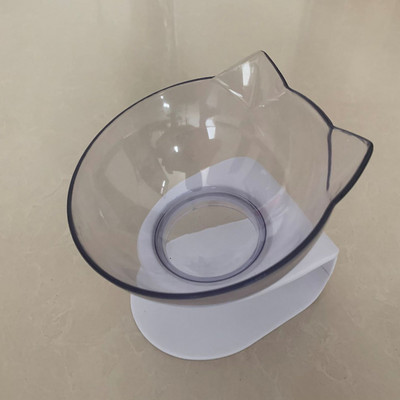 Libisemiskindel kahekordne kassikauss koerakauss koos alusega Kaitske emakakaela selgroolüli Lemmiklooma toitmise kassi veekauss lemmikloomakausside jaoks Söötmistarvikud