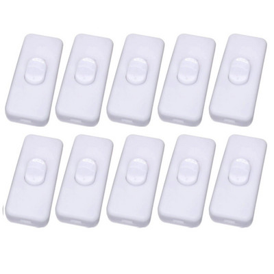 Lot 10 Inline On/Off Stolna svjetiljka Stolno svjetlo Kabel Prekidač AC250V 2A