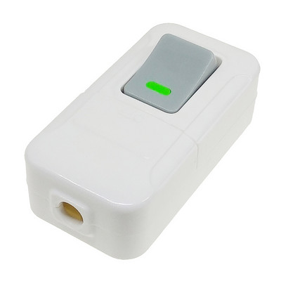 Sisse-/väljalüliti ühepooluseline surunupp koos kruviühendusega AC250V 10A