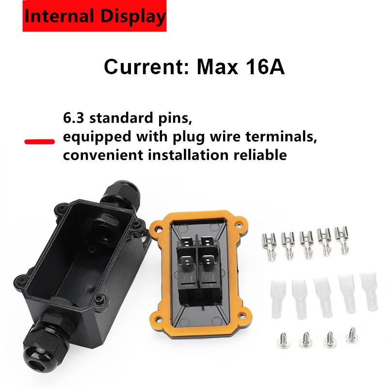 IP65 Vodootporni linijski prekidač AC250V 16A LED indikator Gumb s premazom od nehrđajućeg čelika Otporan na prašinu Otporan na ulje