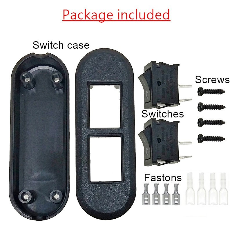 Duplex On Off Inline kabelski prekidač AC 250V 6A za spavaću sobu Stolna lampa Stolno svjetlo