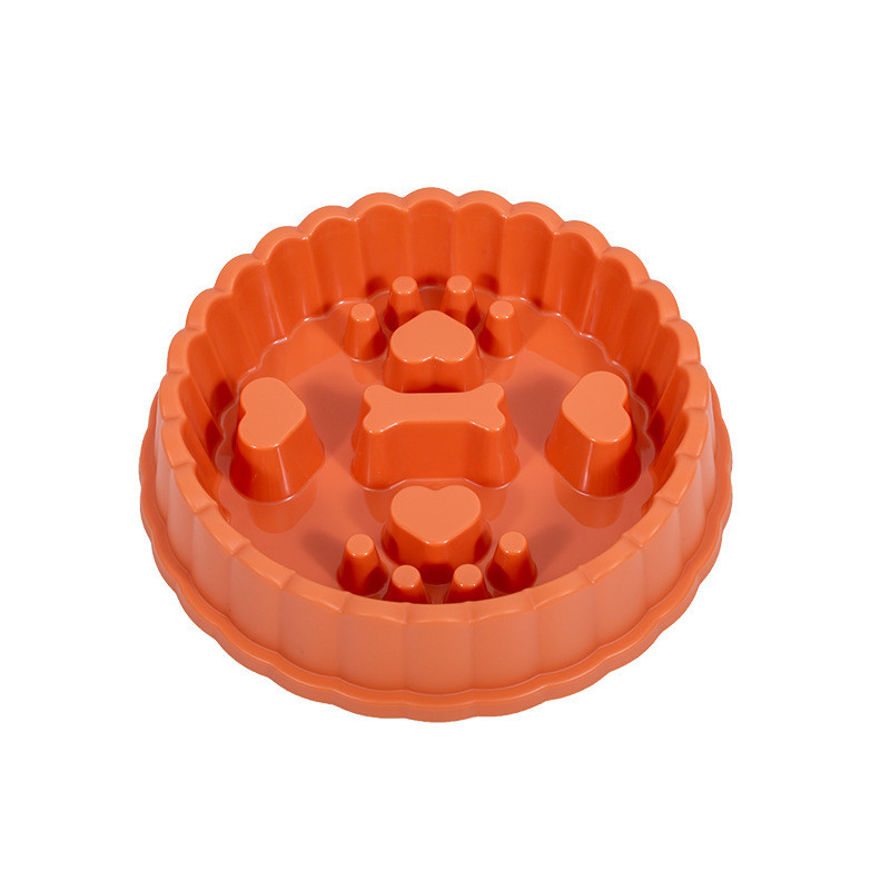 Mājdzīvnieku piederumi kaķiem un suņiem Jauna lēna barība Aizrīšanās bļodas Dzeršanas trauki Kaulu un zivju kaula formas Viļņainas mežģīņu bļodas