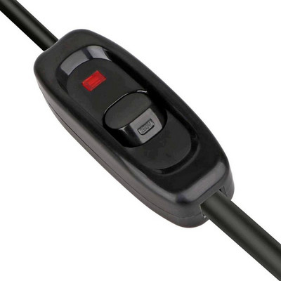 Beépített BE/KI Asztali lámpa Asztali lámpa kábel kapcsoló LED visszajelző 110~250V 10A WT