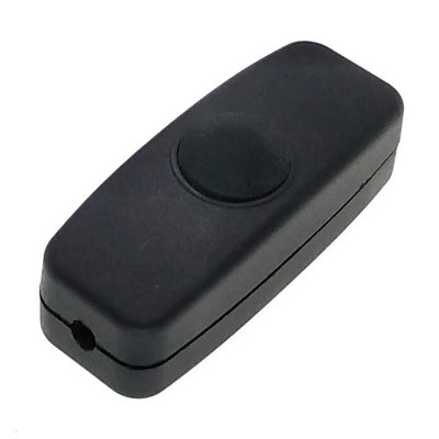 Alalisvoolu sisemine SISSE/VÄLJAS juhtme lüliti isetegemise nupp 1 ~ 250 V 1 A