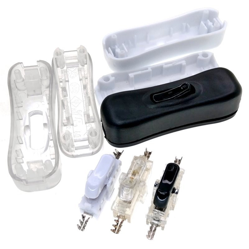 Ugrađeno svjetlo za uključivanje/isključivanje svjetiljke Kabelski prekidač 110~250V 2A lemljeni spoj