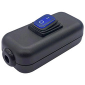 Inline prekidač Vodootporan IP65 Otporan na prašinu Max AC100~250V 10A On/Off Plavi LED indikator