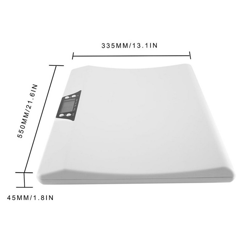 NOVA LCD digitalna elektronska stabilna vaga vaga za vaganje bebe 20 kg Mini višenamjenski niski alarm za mjerenje tjelesne težine kućnih ljubimaca