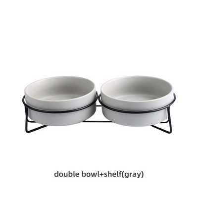 Kućni ljubimac, mačka, pas, keramička zdjelica za hranjenje za štene, mačke, pse koji jedu posuđe, hranilica, dozator vode, boca za vodu, proizvodi #P007