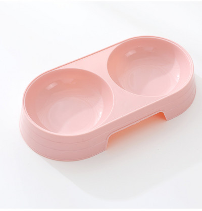 Roostevabast terasest lemmikloomade jooginõude söötja kassi kutsika toitmistarvikud Topelt lemmikloomakausid Koeratoit Veesöötja Väikeste koerte tarvikud