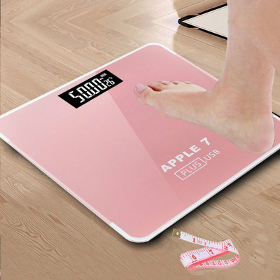 Elektroniskie svari Sākums Pieaugušo veselība Precīzs ķermeņa svars Svars Grīda Diēta Digitālie svari Sadzīves vannas istabas 180KG