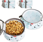 Wakytu 3L kokkupandavad koerakausid reisikoertele kaasaskantav mahukas veekauss koertele, taldrik õues telkimiseks Lemmikloomakassi toidukausid