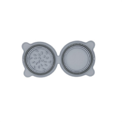 Pārnēsājams ceļojumu salocīts mājdzīvnieku suns, lēns barošanas trauks, pārtikas kvalitātes silikona kucēns, kaķis, lēni ēdošs šķīvis, mājdzīvnieku piederumi, piederumi