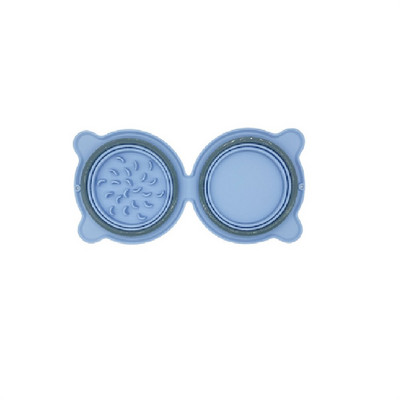 Pārnēsājams ceļojumu salocīts mājdzīvnieku suns, lēns barošanas trauks, pārtikas kvalitātes silikona kucēns, kaķis, lēni ēdošs šķīvis, mājdzīvnieku piederumi, piederumi