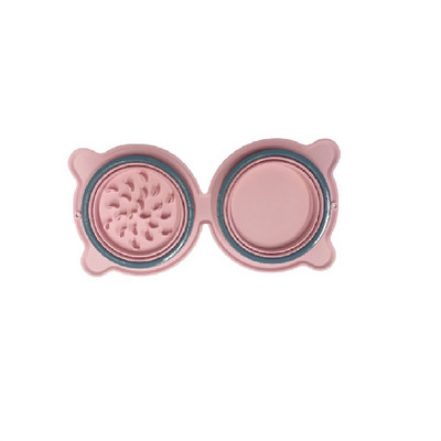 Pārnēsājams ceļojumu salocīts mājdzīvnieku suns, lēns barošanas trauks, pārtikas kvalitātes silikona kucēns, kaķis, lēni ēdošs šķīvis, mājdzīvnieku piederumi, piederumi