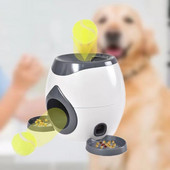 Naminių šunų boulingo apdovanojimo aparatas Treniruotės šėrimas Interaktyvus maisto nutekėjimo aparatas Automatinis apdovanojimo aparatas Tenisas Maisto nutekėjimas