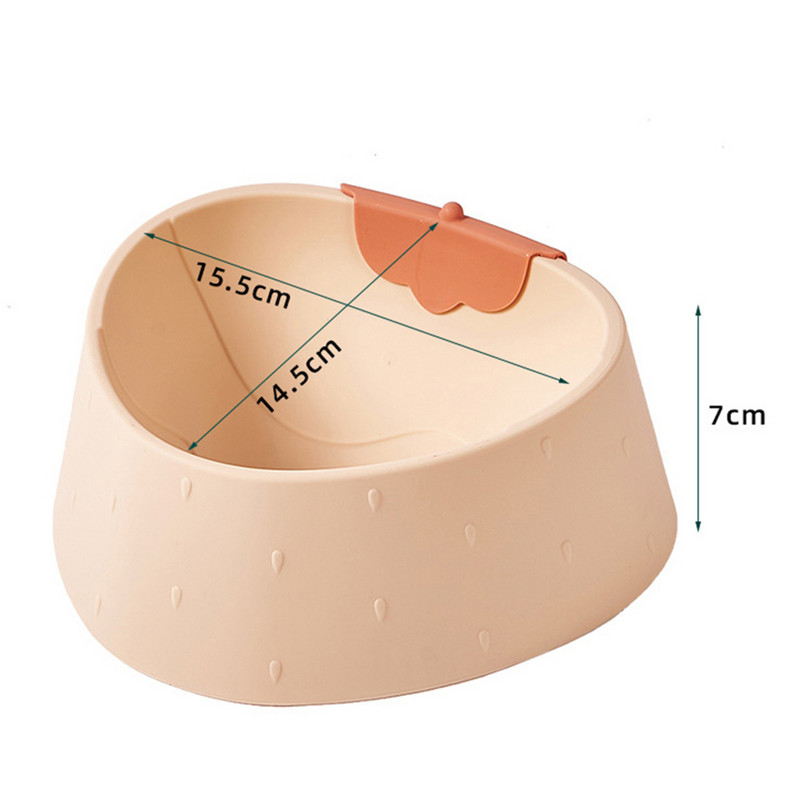 Libisemisvastane koerakauss Armas kutsika joomine söötja isiksus maasikamustriga lemmikloomad lauanõud lemmiklooma kasside toitmisnõud ja toidukausid