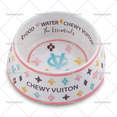 Designer Dog Bowl White Dropshipping OT0056