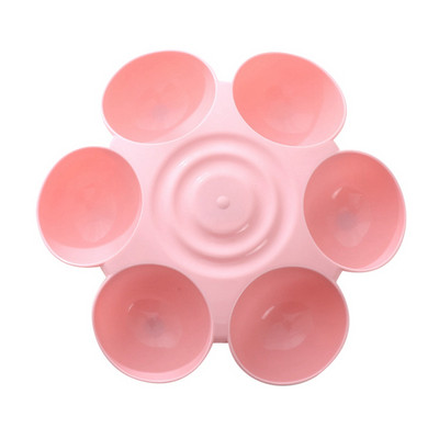 6 ühes koerakauss kutsikate aeglane söötja koerakauss kassi veepudel lillekujuline kassi veekauss tervisliku toitumise roog Lemmiklooma koera toitja