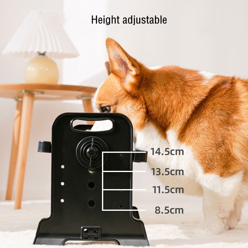 Paaugstināti paaugstināti suņu bļodas Regulējami pacelti suņi Divkārši bļodas ar statīvu mājdzīvnieku barošanas trauku maziem vidēji lieliem suņiem