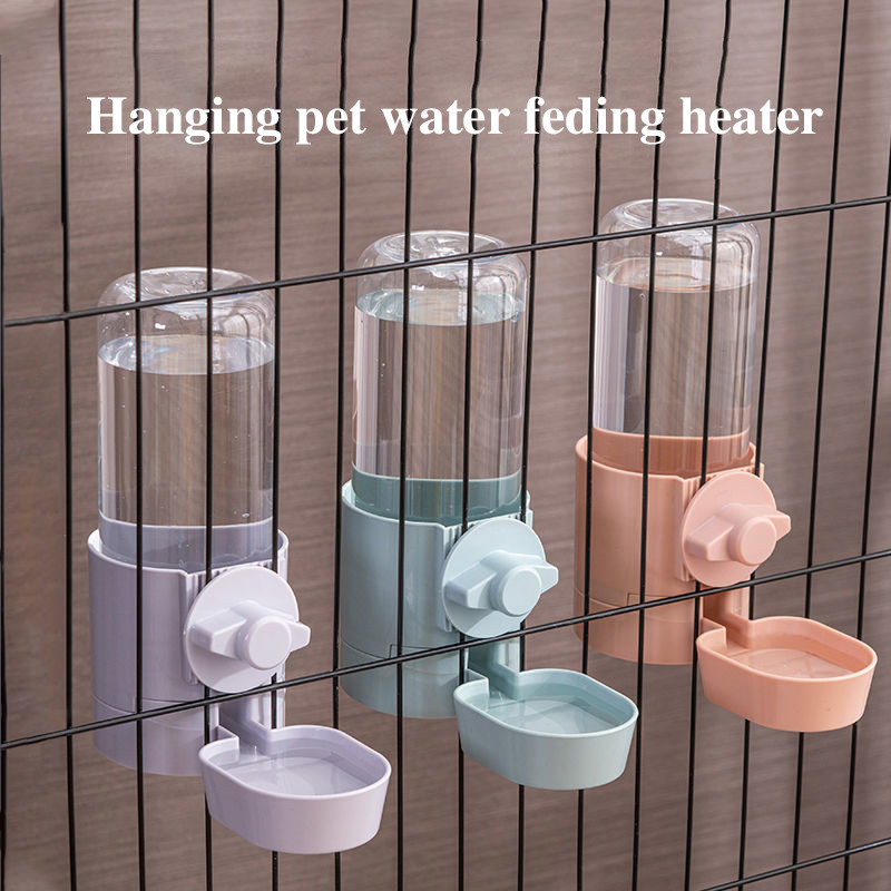 Kavez za hranilicu za kućne ljubimce Automatska viseća zdjela Boca s vodom Posuda za doziranje hrane za štence, mačke, zečeve, ptice, proizvode za hranjenje kućnih ljubimaca