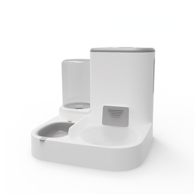 Lemmikloomade toidukonteinerite söötja kassikauss Automaatne söötja veedosaatoriga Suure mahutavusega toidu hoiukarp kasside toitmiskausside jaoks