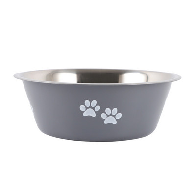 Koerakausid Väikesed Keskmised Suured Koerte Toidukauss Veekaussi Söötmiskausi komplekt libisemiskindla silikoontallaga, roostevabast terasest koer