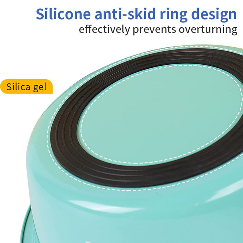 Koerakausid Väikesed Keskmised Suured Koerte Toidukauss Veekaussi Söötmiskausi komplekt libisemiskindla silikoontallaga, roostevabast terasest koer