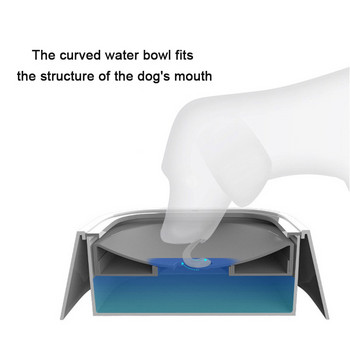 Μπολ για σκύλους κατοικίδιων ζώων Πλωτό μπολ Πόσιμο νερού Not Wet Mouth Splash Water Cat Bowl Not Sprinkler Διανομέας νερού Φορητό μπολ σκύλου