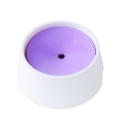 Naminių šunų kačių dubuo Plaukiojantis dubuo vandens gertuvė, nesušlapusi burna, vandens purslų dubuo katės dubuo ne purkštuvas vandens dozatorius nešiojamas šunų dubuo