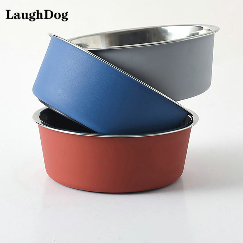 Zdjelice za pse i mačke od nehrđajućeg čelika. Vanjska posuda za hranjenje, hranilica za putovanja, za kućne ljubimce, pse, mačke, štene Neklizajuća posuda za hranu