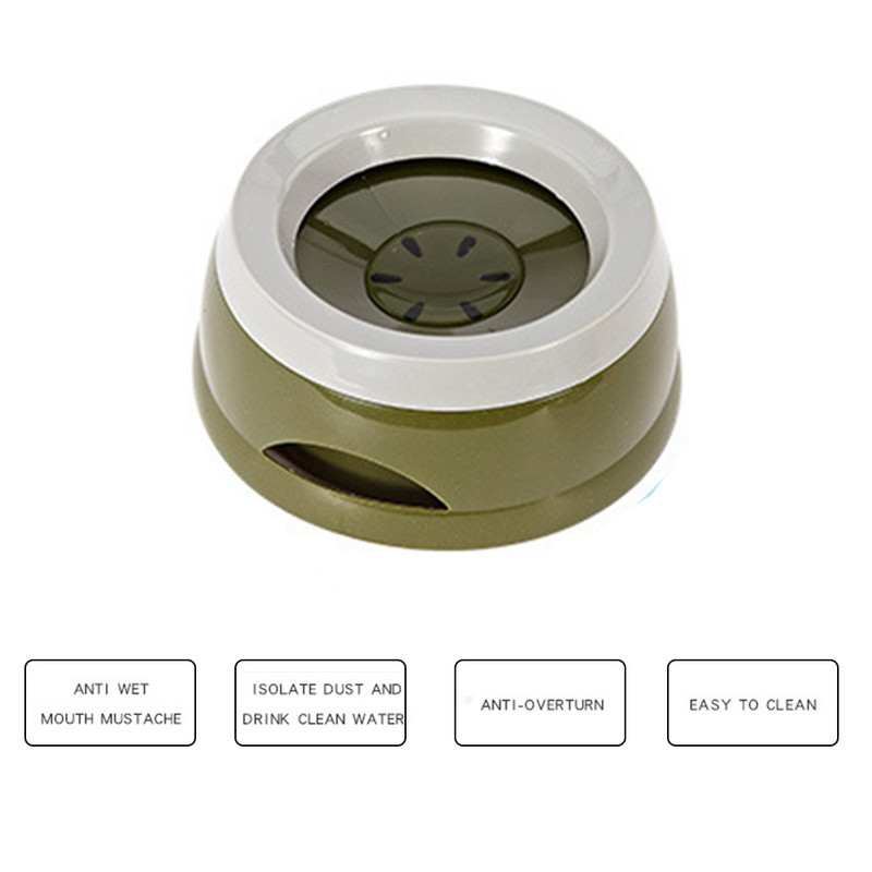 Купа за разливане на вода Хранилка за кучета Плаваща вода Купа за кучета Купа за пиене Купа за вода Непътна купа Купа за превозно средство Пиене против преливане