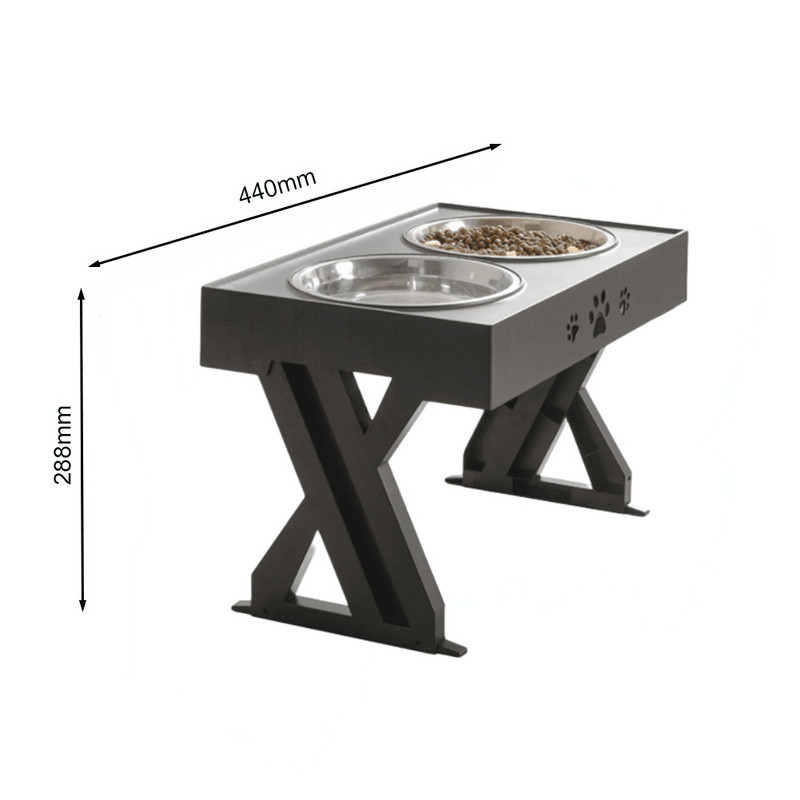 Uus koerte topeltkauss, reguleeritava kõrgusega kõrgendatud lemmiklooma kassitoidu söötmisnõu koos aluse tõstelauaga roostevabast terasest koera veesööturi jaoks