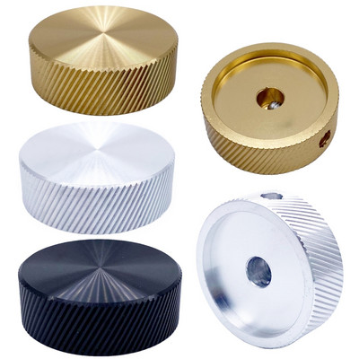 1PCS High-end aluminum knob potentiometer knob 30*10*6mm  Volume Switch Rotary Encoder Knobs silver/black/gold