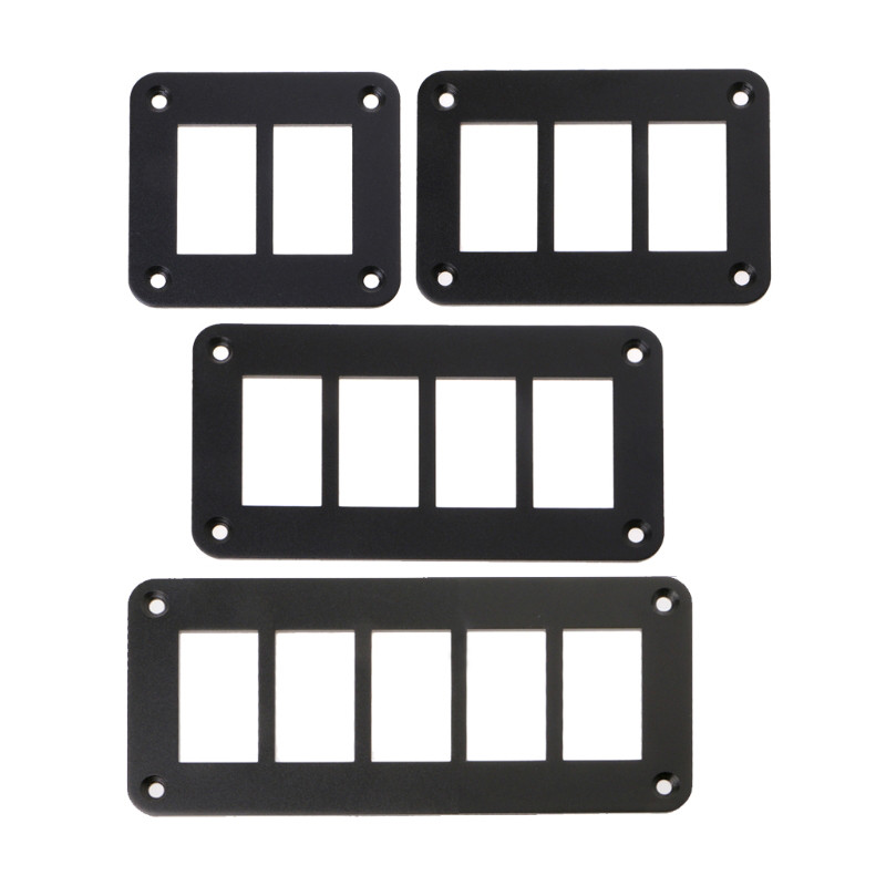 2/3/4/5-suunaline auto klahvlüliti paneeli korpuse hoidik alumiiniumist Carling-paadi tüüpi autoosade lülitid osad tarvikud
