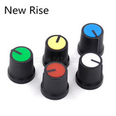 10 tk AG3 WH148 potentsiomeetri lüliti nupp kork plastikust nupp ploomi käepide 15x17 mm ava 6 mm