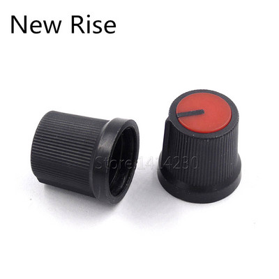 10 tk AG3 WH148 potentsiomeetri lüliti nupp kork plastikust nupp ploomi käepide 15x17 mm ava 6 mm