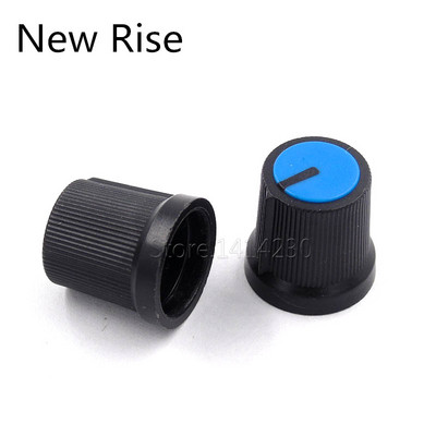 10 tk AG3 WH148 potentsiomeetri lüliti nupp kork plastikust nupp ploomi käepide 15x17 mm ava 6 mm