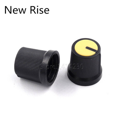 10 tk AG3 WH148 potentsiomeetri lüliti nupp kork plastikust nupp ploomi käepide 15x17 mm ava 6 mm