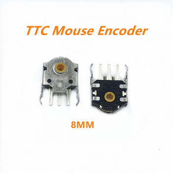 2 бр. Оригинален TTC енкодер за мишка с висока точност 7 мм-14 мм жълто ядро Решаване на проблема с колелото на sensei TEN RIVAL 300 310 g102 304 G703