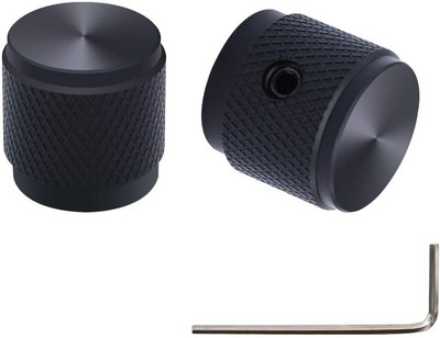 2TK 17*16mm nupp alumiiniumsulamist potentsiomeetri juhtnupp helitugevuse heli elektrikitarri bassi kruvi tüüp 17 x 16mm (dh) NUPP