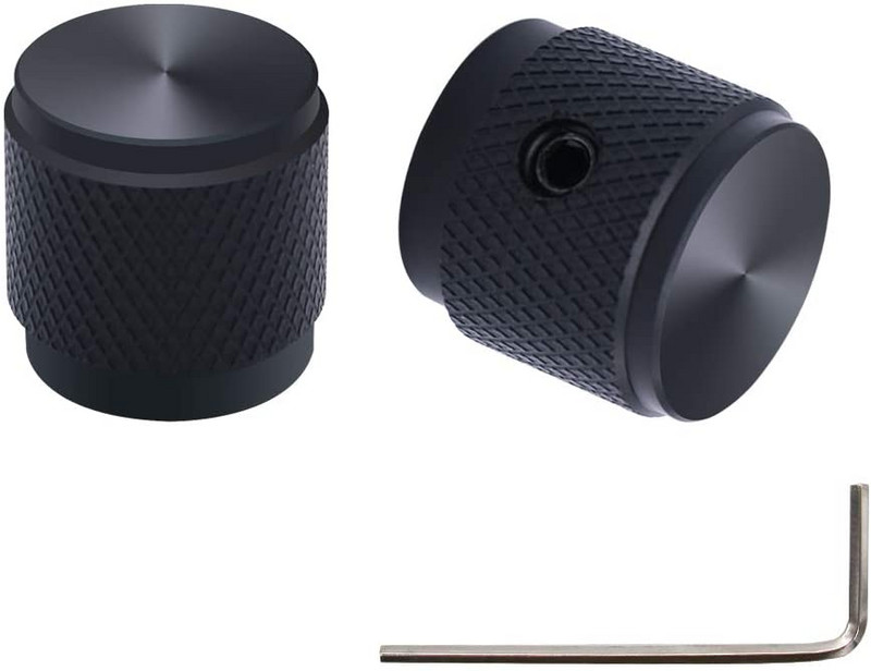 2TK 17*16mm nupp alumiiniumsulamist potentsiomeetri juhtnupp helitugevuse heli elektrikitarri bassi kruvi tüüp 17 x 16mm (dh) NUPP