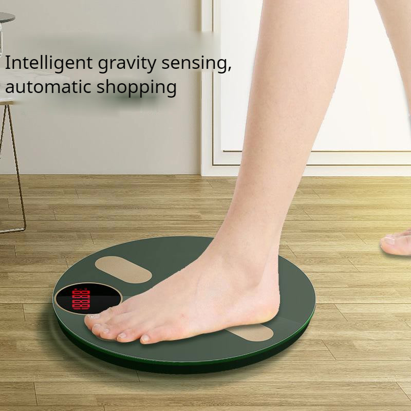 Daudzfunkcionāli elektroniskie svari, mājsaimniecības viedie svari, USB uzlādes Bluetooth ķermeņa tauku svaru komponentu analizators